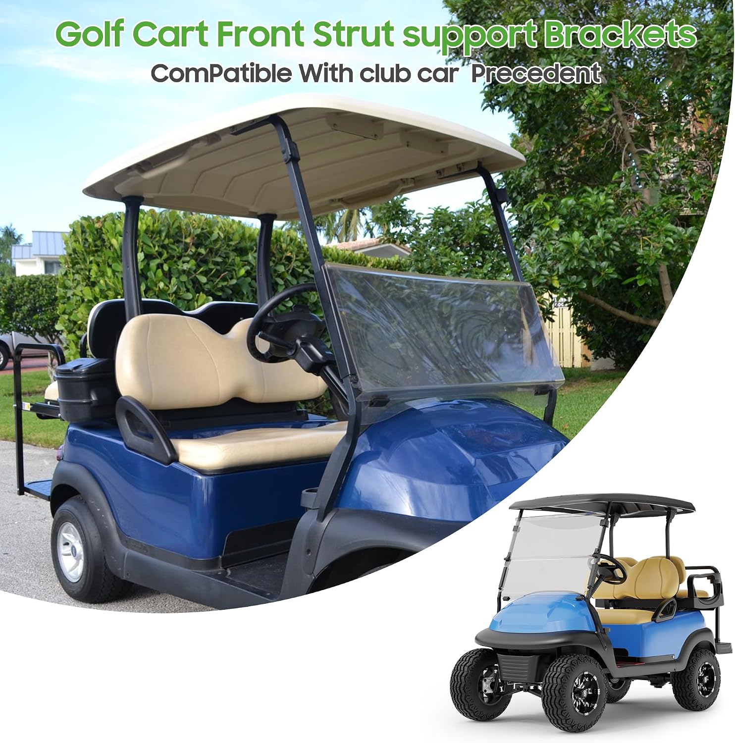 Golf Cart Front Strut support Brackets
