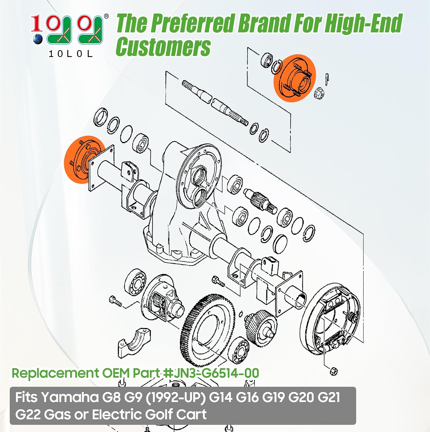 Replacement OEM Part #JN3-G6514-00