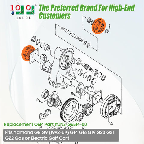 Replacement OEM Part #JN3-G6514-00