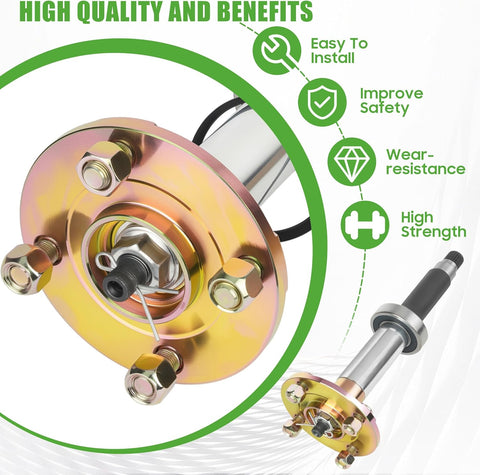 10L0L Golf Cart Rear Axle Shaft Assembly