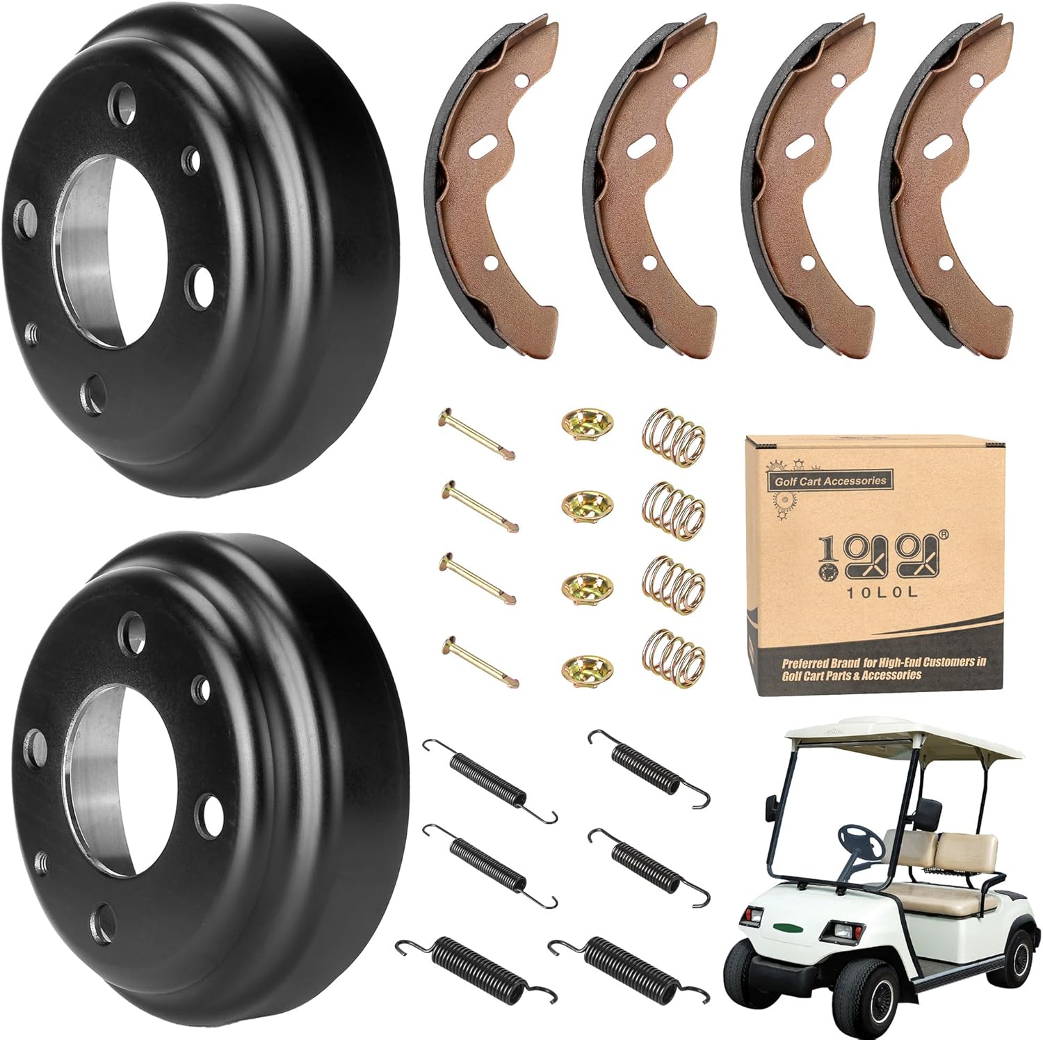 Golf Cart Brake Repair Kit for Yamaha G14, G16, G19, G22 G&E 1994-2006