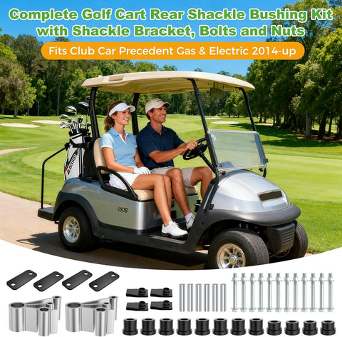 Golf Cart Rear Leaf Spring Shackle Bushing Kit