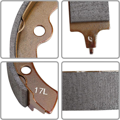 Golf cart brake shoes