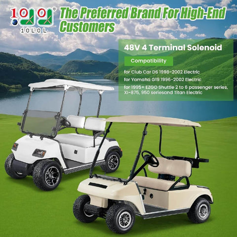48V Golf Cart Solenoid 4 Terminal