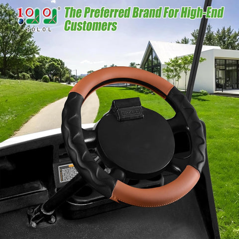 10L0L 13 Inch Golf Cart Steering Wheel Cover