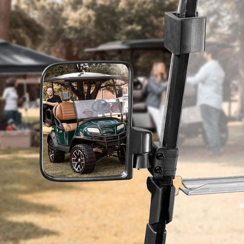 Golf Cart Accessories Universal No Drilling Golf Cart Rear View Mirror