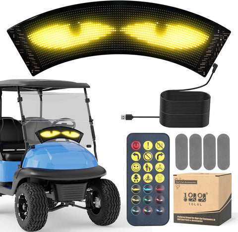 Golf Cart Programmable Devil Eyes Light Display