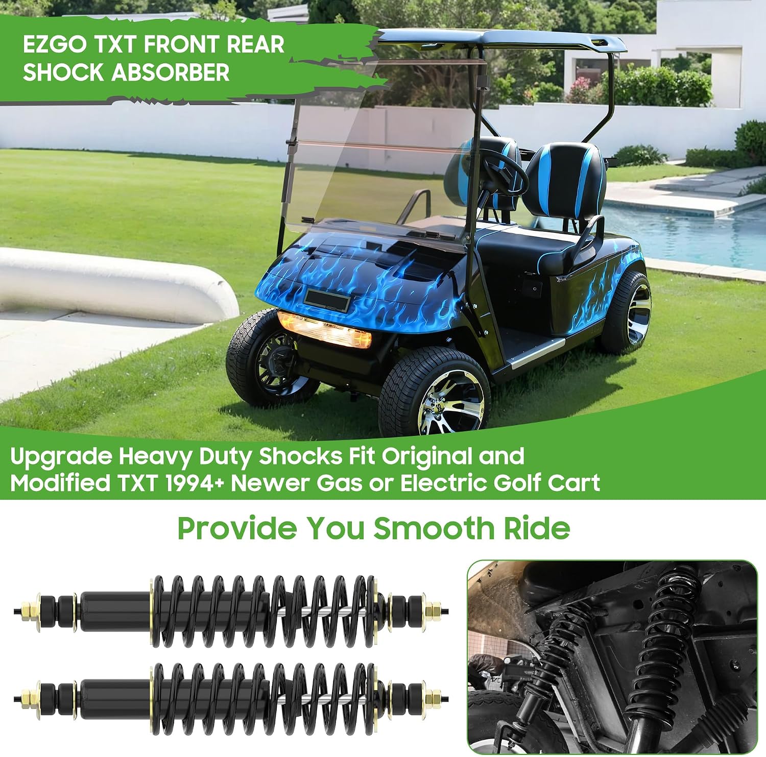 Upgrade Heavy Duty Shocks