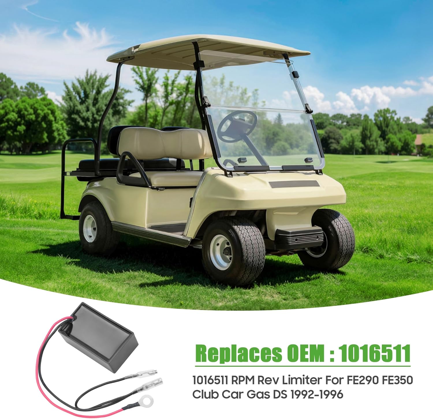 Golf Cart RPM Rev Limiter for FE290 FE350 Club Car Gas DS