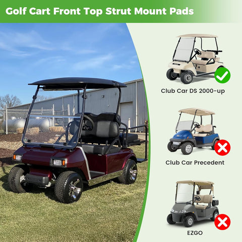 Golf Cart Front Top Strut Mount pads