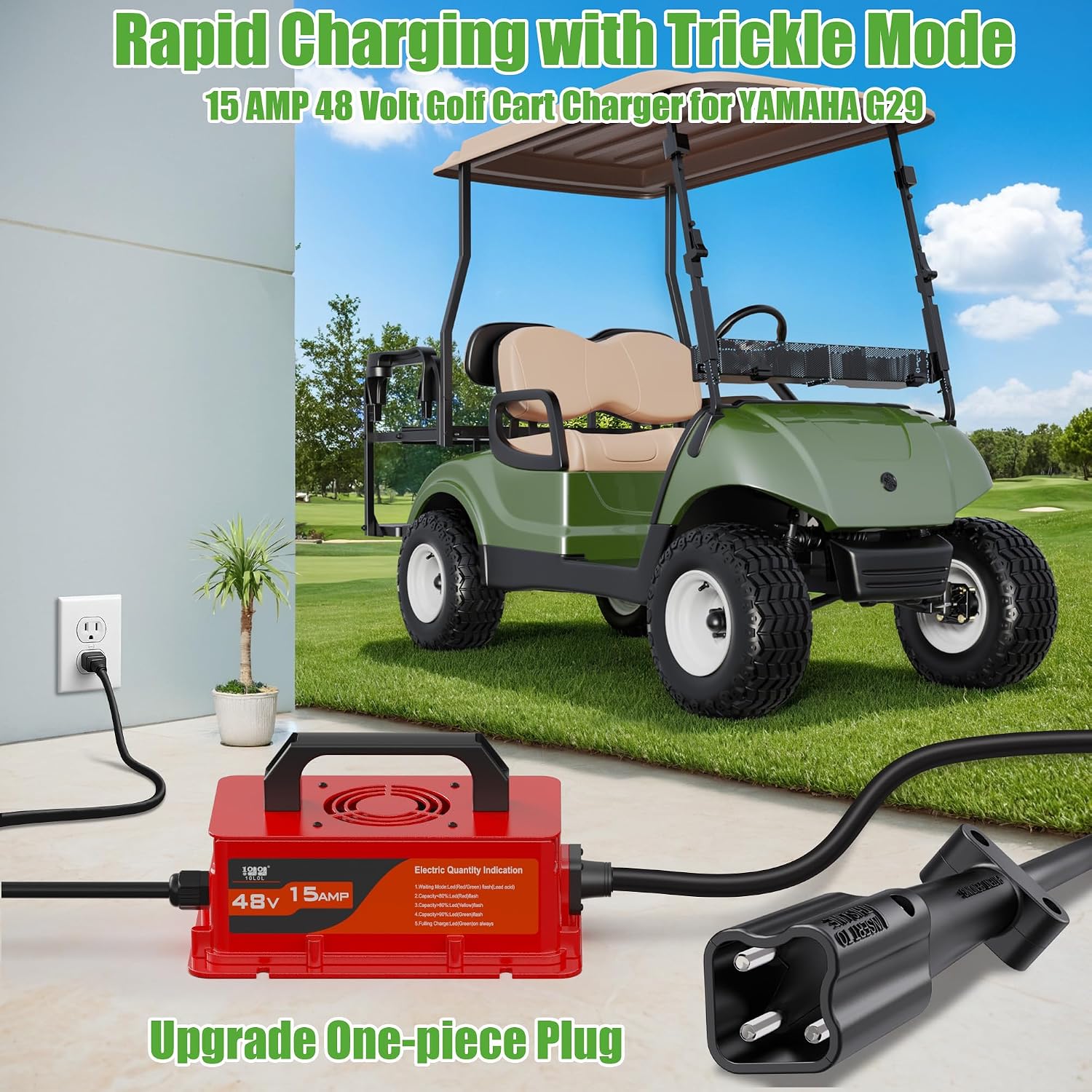 Rapid Charging with Trickle Mode