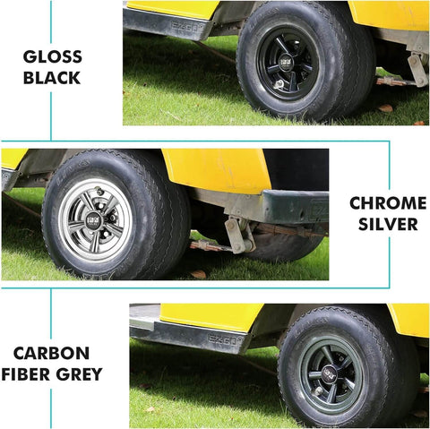 10L0L Golf Cart Wheel Covers Hub Caps