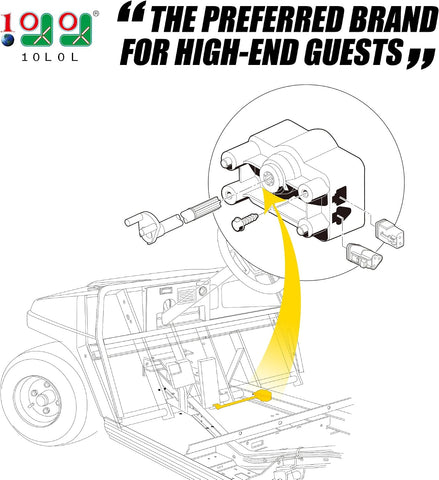 10L0L Golf Cart MCOR Drive Bar