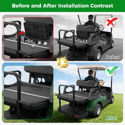 Before and After Installation Contrast