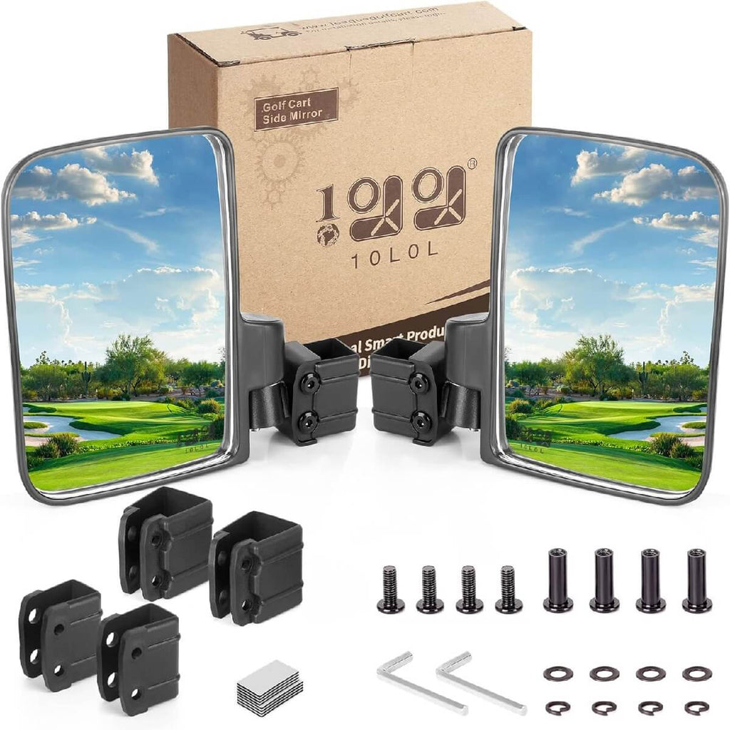 Upgrade Golf Cart Mirror with Blind Spot - 10L0L