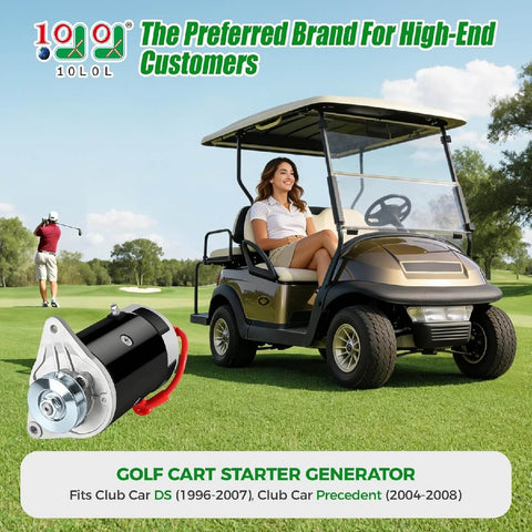 10L0L Golf Cart Starter Generator for Club Car DS & Precedent