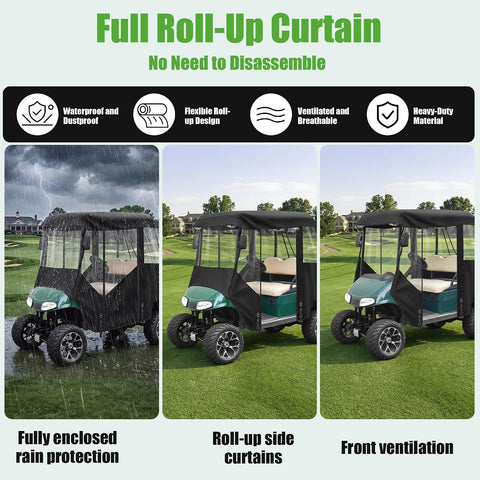 Full Roll-Up Curtain