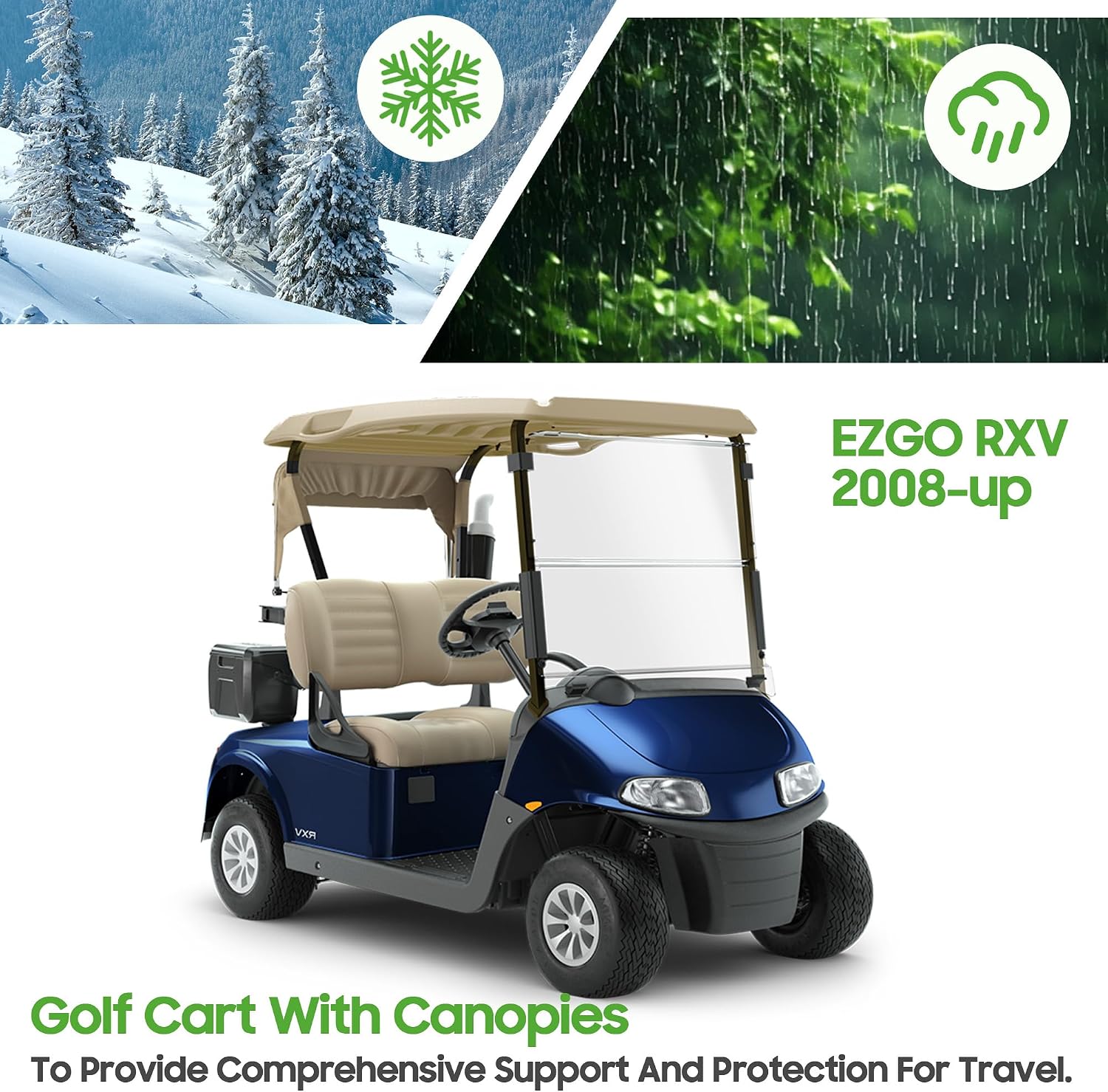 Golf Cart With Canopies