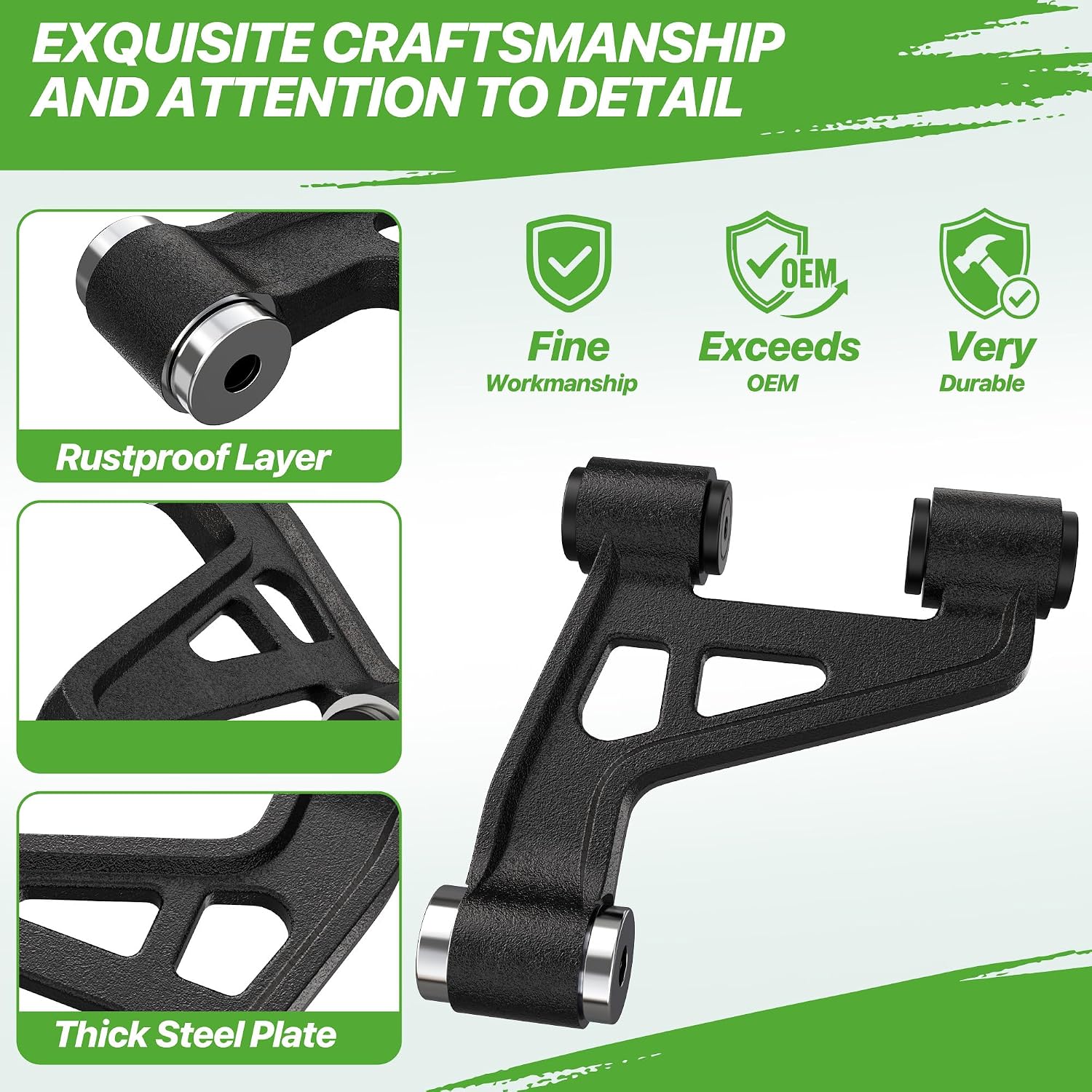 10L0L Golf Cart Front Lower Control A‑Arm Assembly