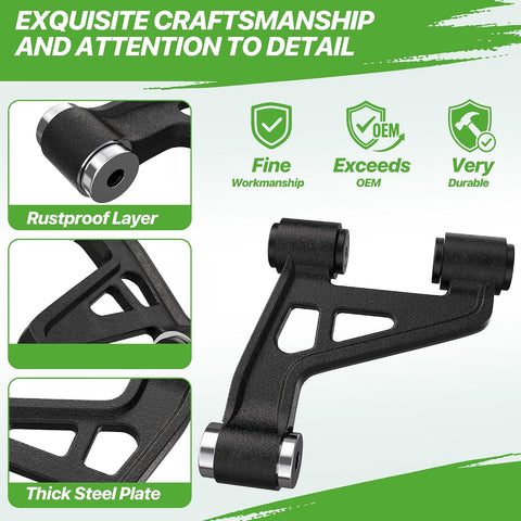 10L0L Golf Cart Front Lower Control A‑Arm Assembly