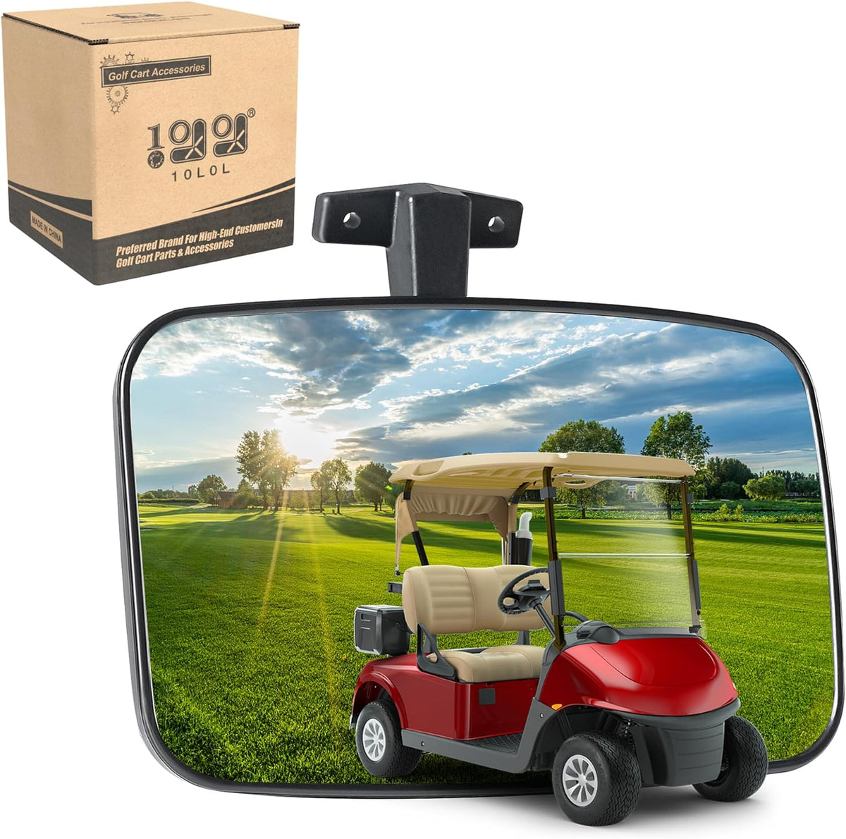Universal Golf Cart Rear View Mirror