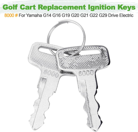 Golf Cart Replacement Ignition Keys