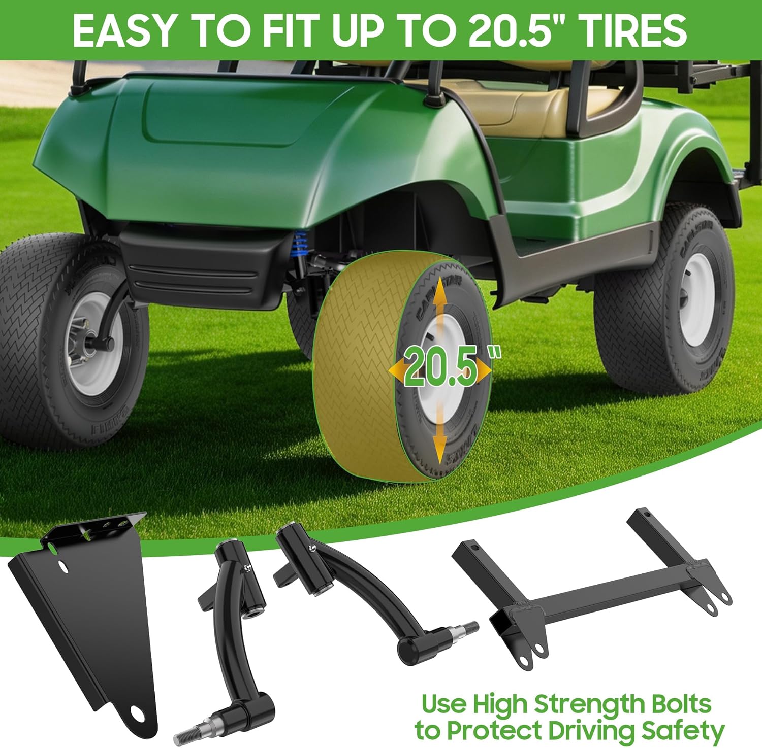 Fits tires up to 20.5 inches