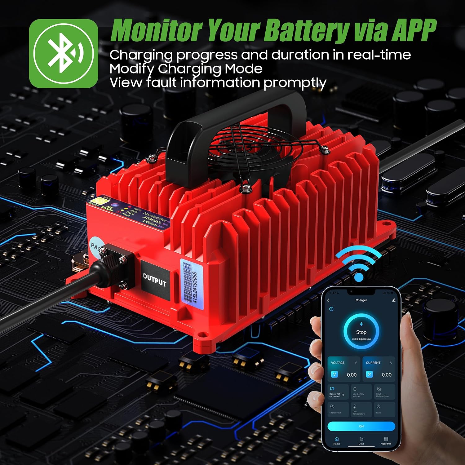Monitor Your Battery via APP