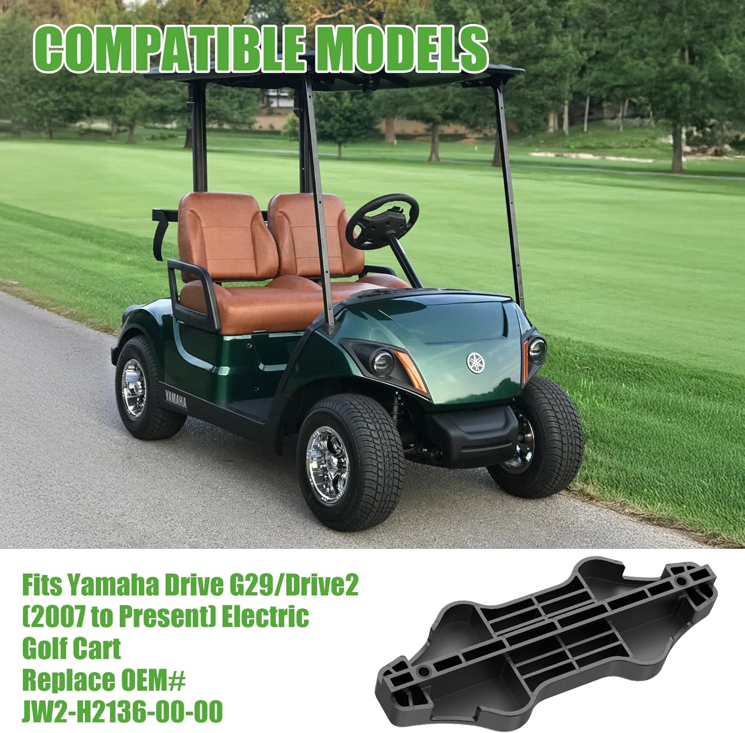 10L0L Golf Cart Battery Hold-Down Plate