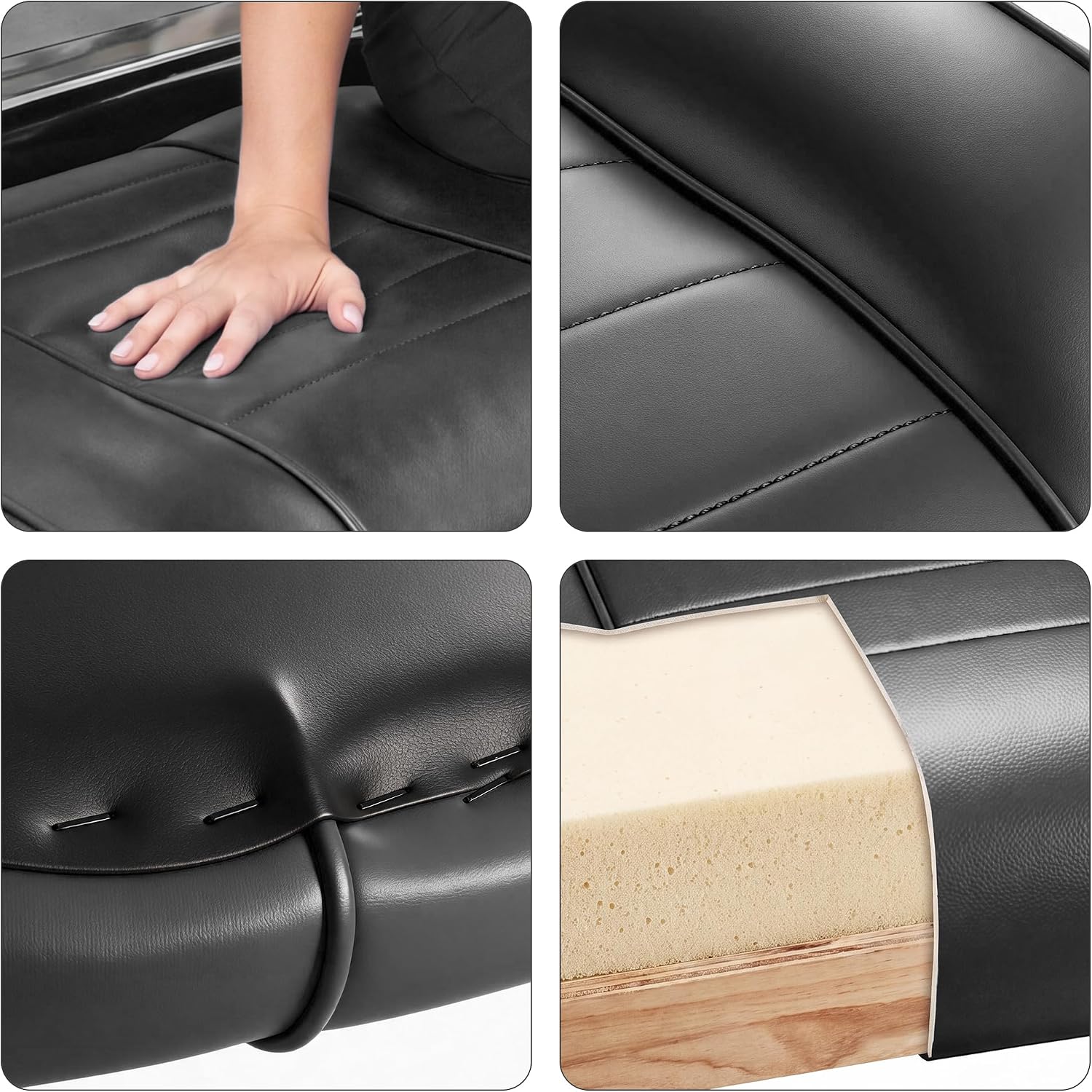 Featuring ergonomic lumbar support and cushioning