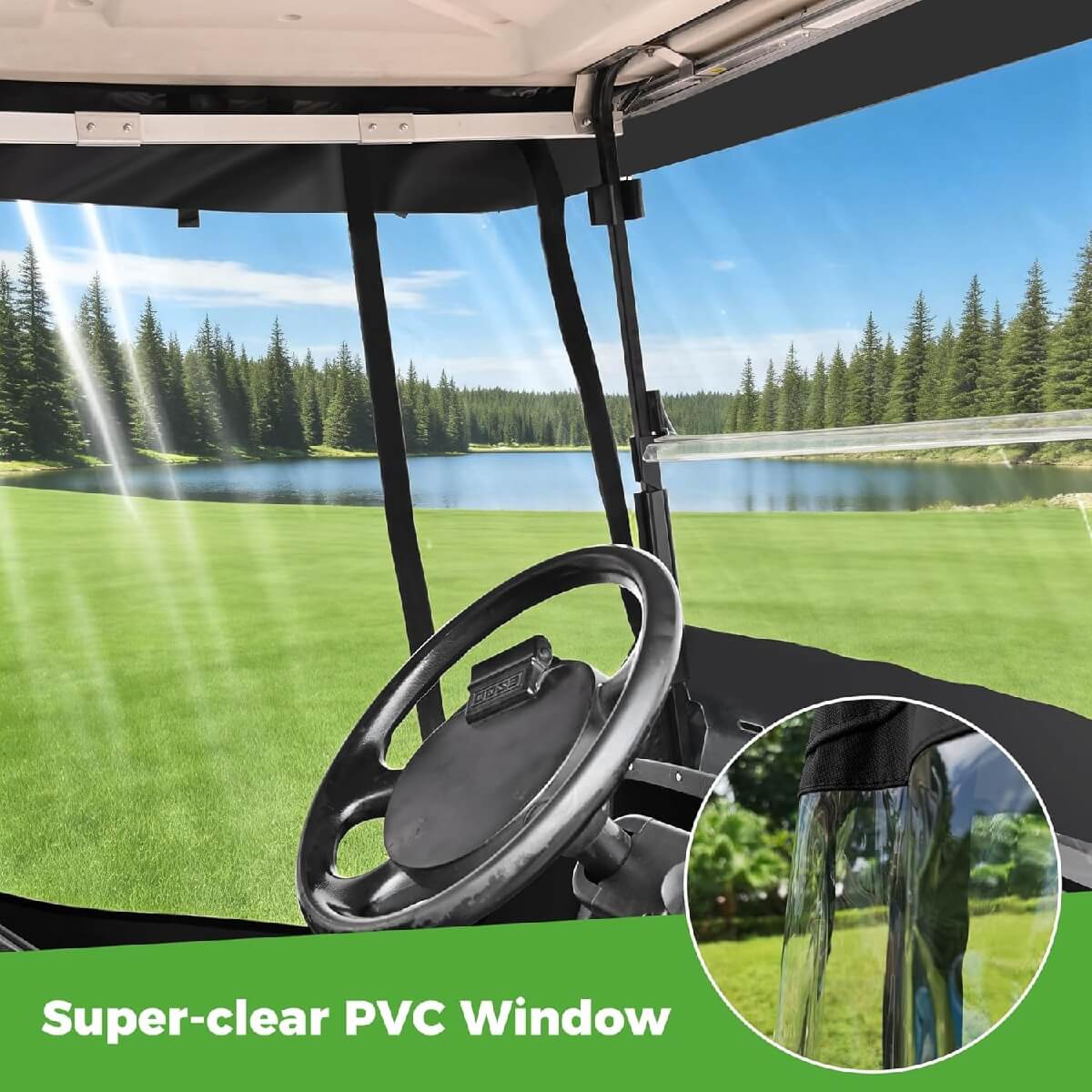 Super-clear PVC Window