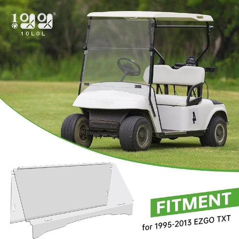 Folding Golf Cart Windshield for EZGO TXT 1995-Up