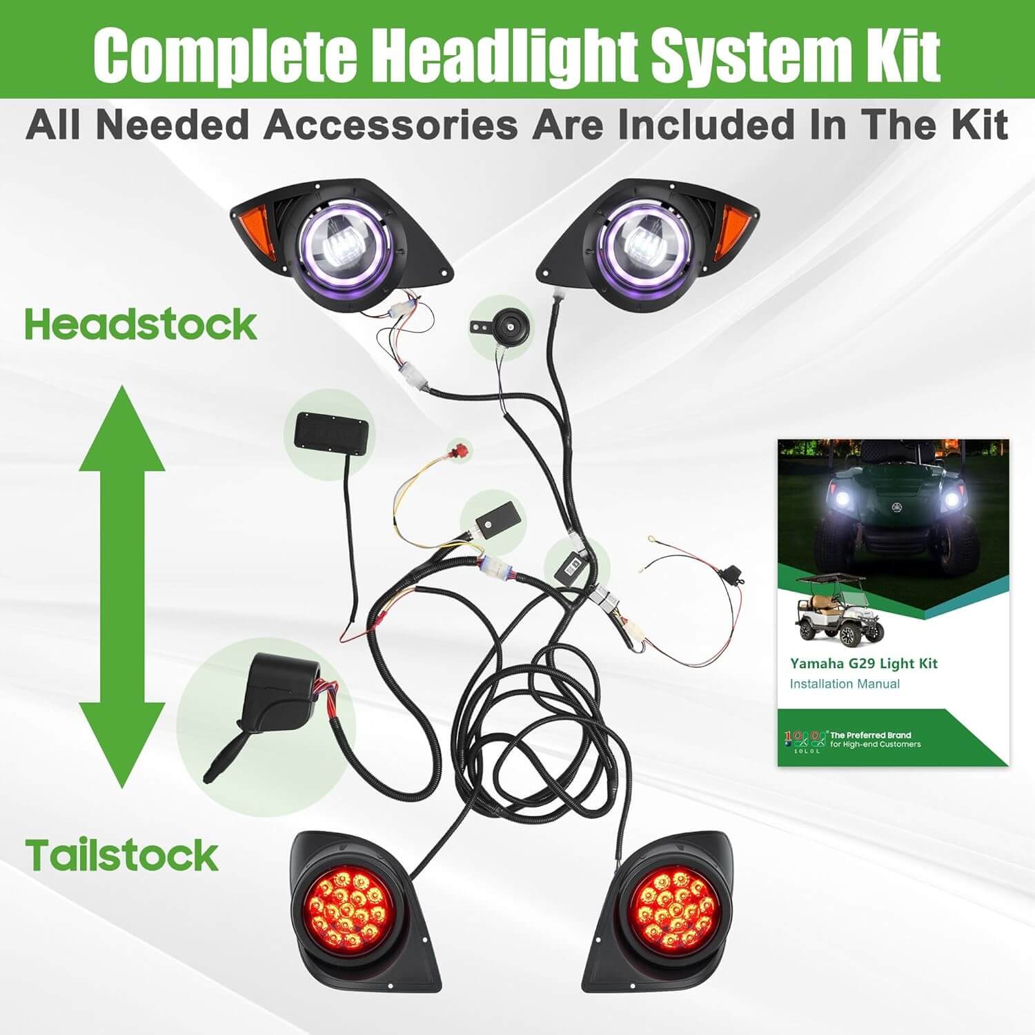 Complete Headlight System Kit