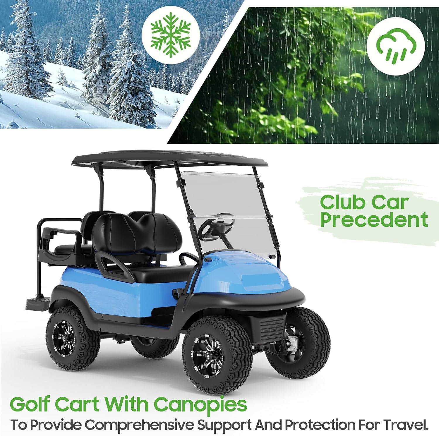 Golf Cart With Canopies