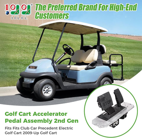 10L0L Golf Cart Accelerator Pedal Assembly