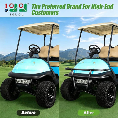 Club Car Precedent Golf Cart Brush Guard Front Bumper
