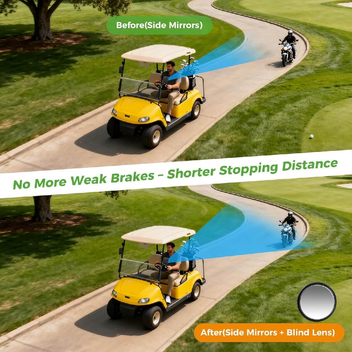 Folding Side Rear View Mirrors