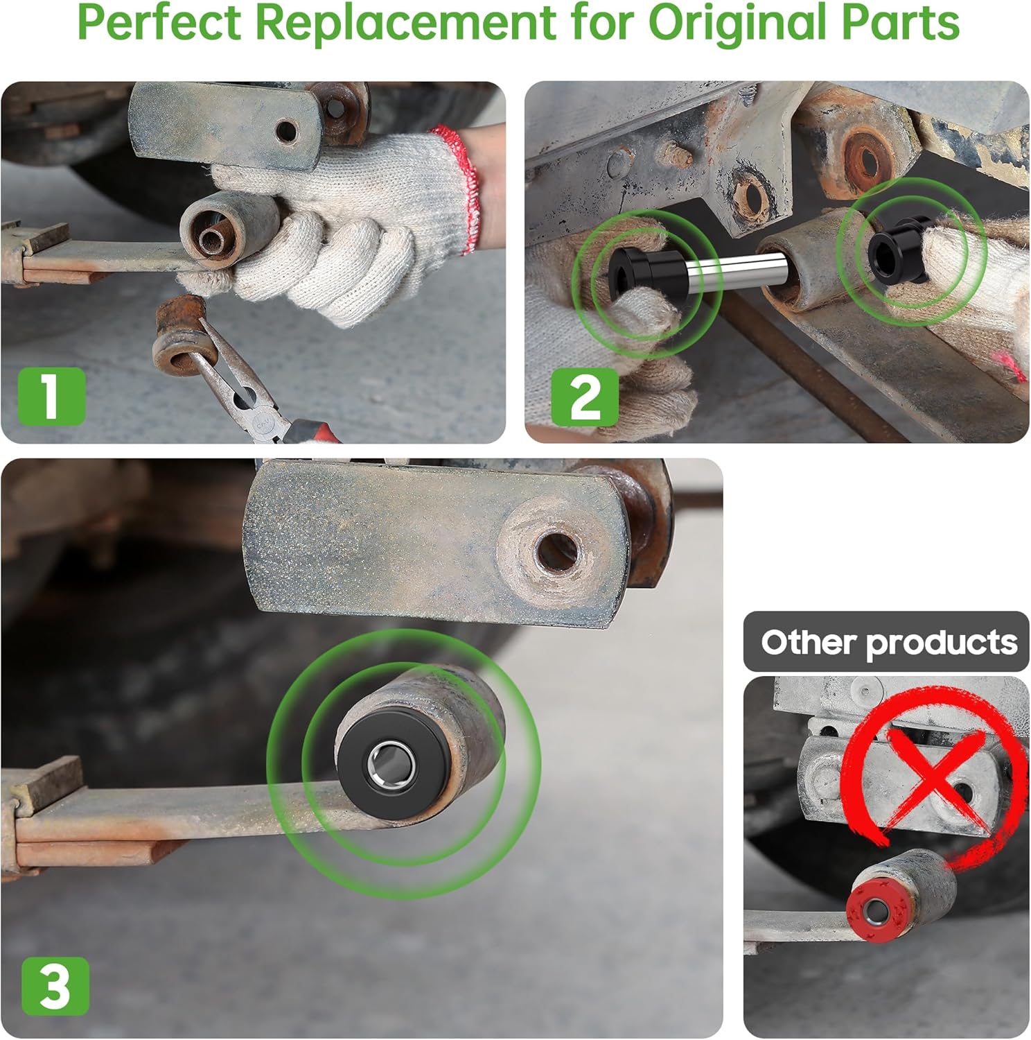 Golf Cart Rear Spring Bushing Kit