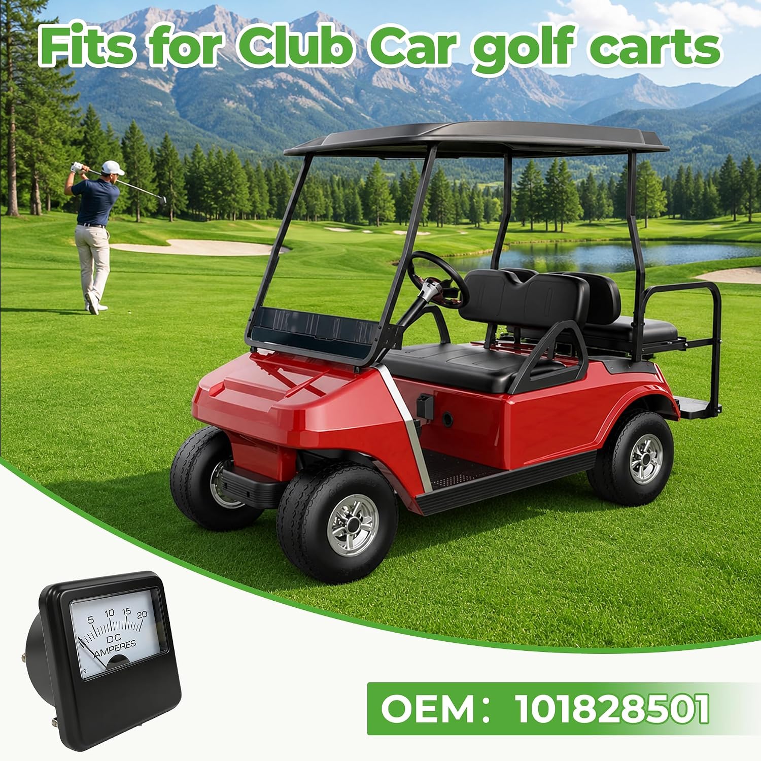 Fits for Club Car golf carts