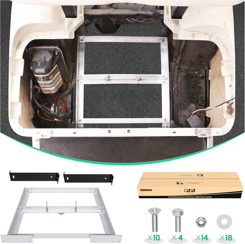 Battery tray installation effect