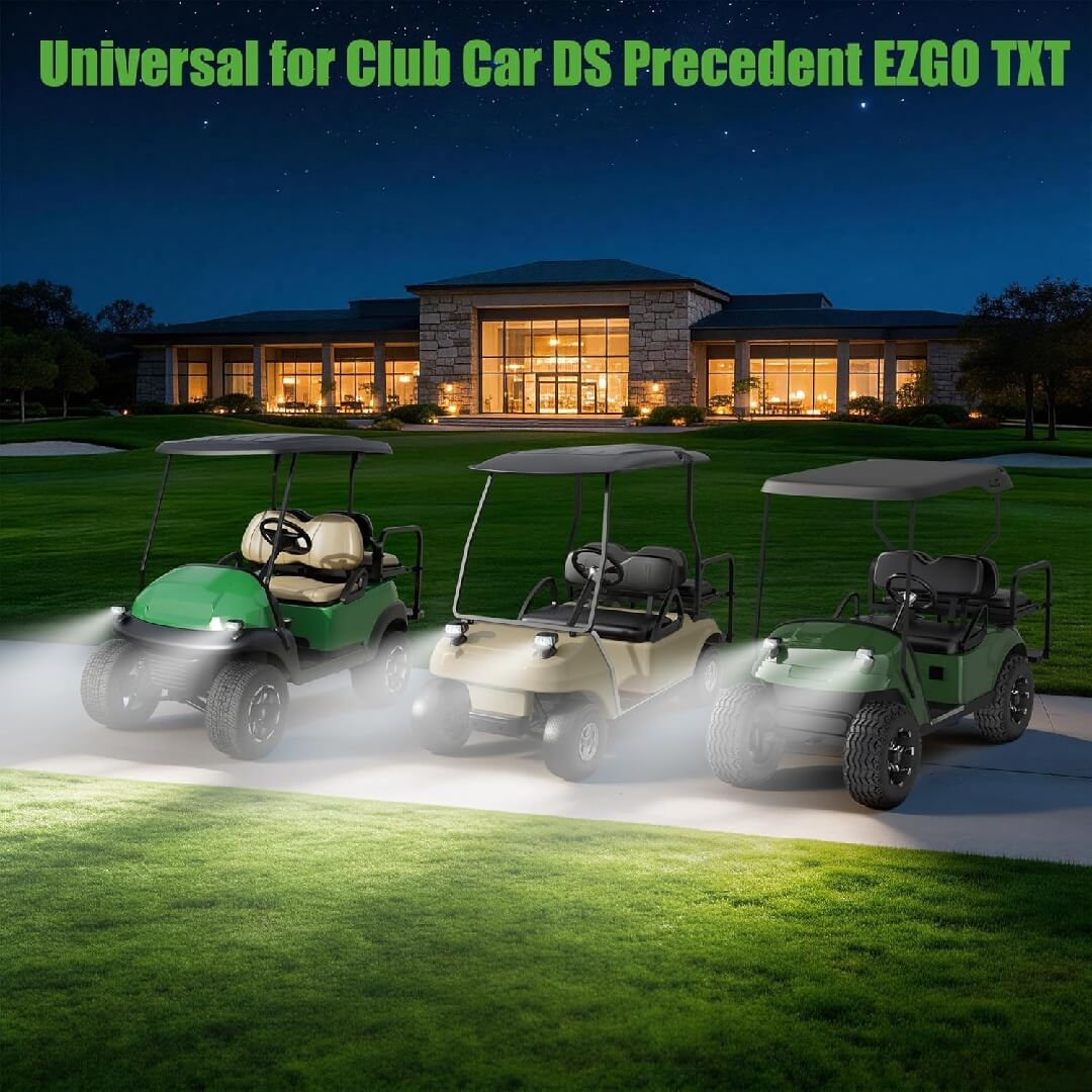 Headlight & Taillight Set with Switch for Club Car DS Precedent EZGO TXT