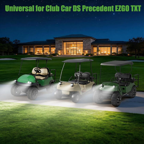 Headlight & Taillight Set with Switch for Club Car DS Precedent EZGO TXT