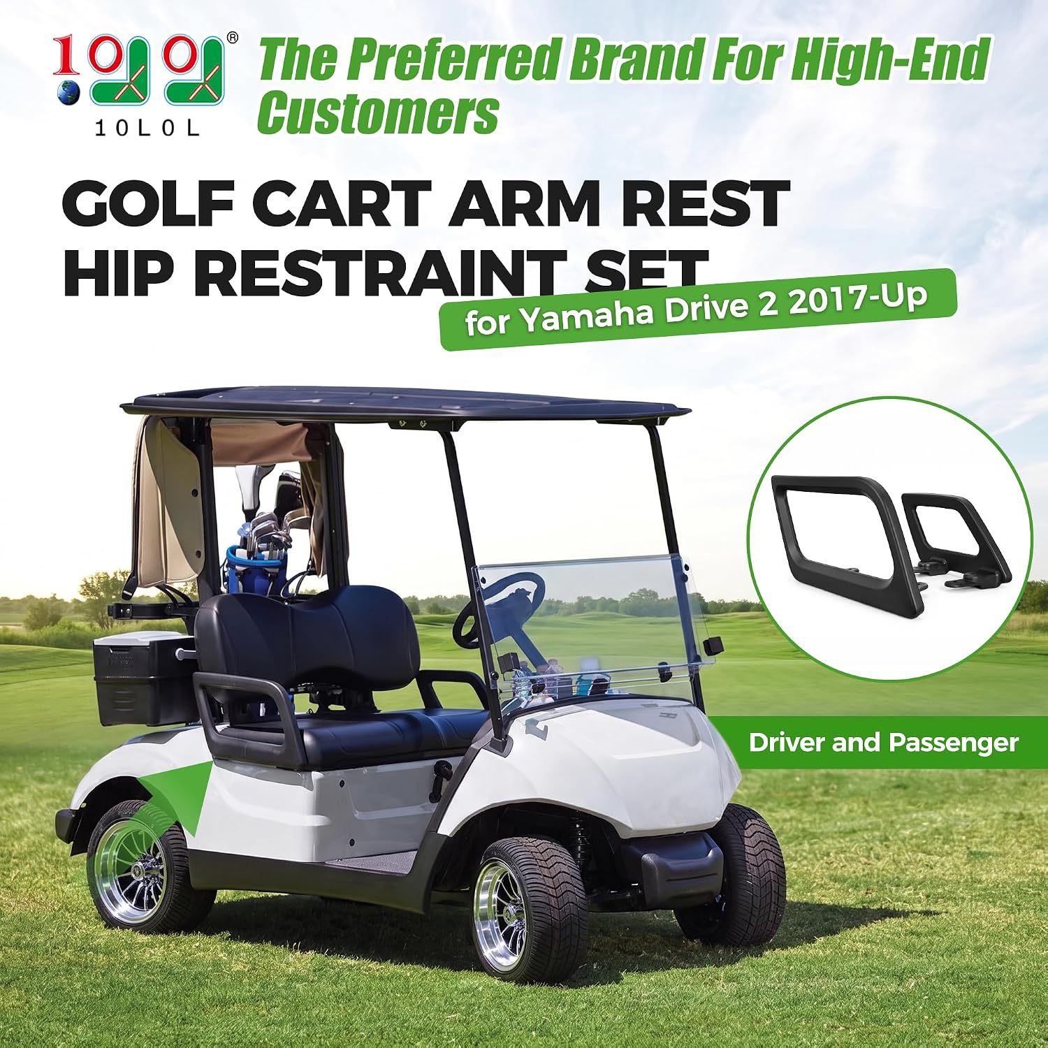Yamaha Drive 2 Armrest Hip Restraint Set