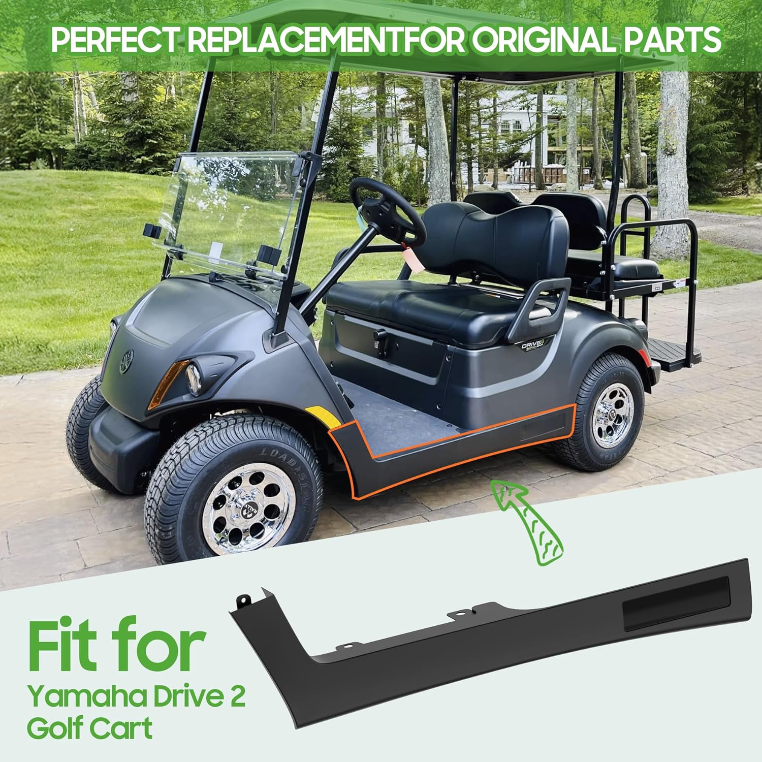 Perfect replacement for original parts