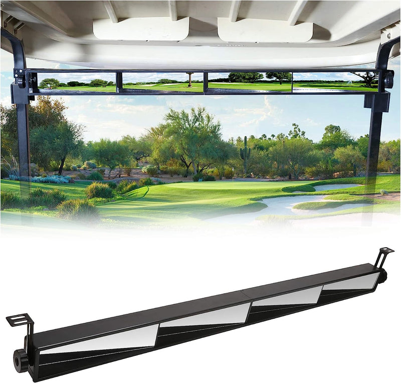 Golf Cart 5 Panel Rear View Mirror Kit 