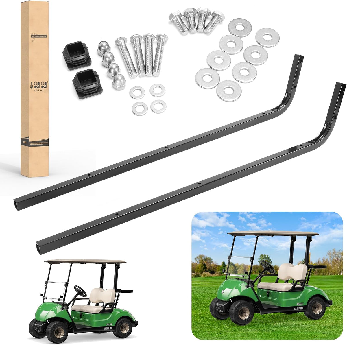 Yamaha Drive2 Front Roof Support Brackets