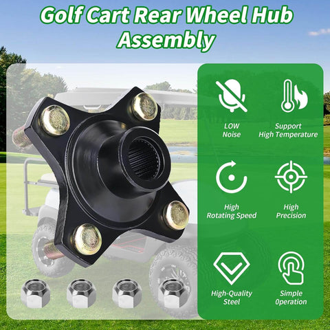 Golf Cart Rear Wheel Hub Assembly