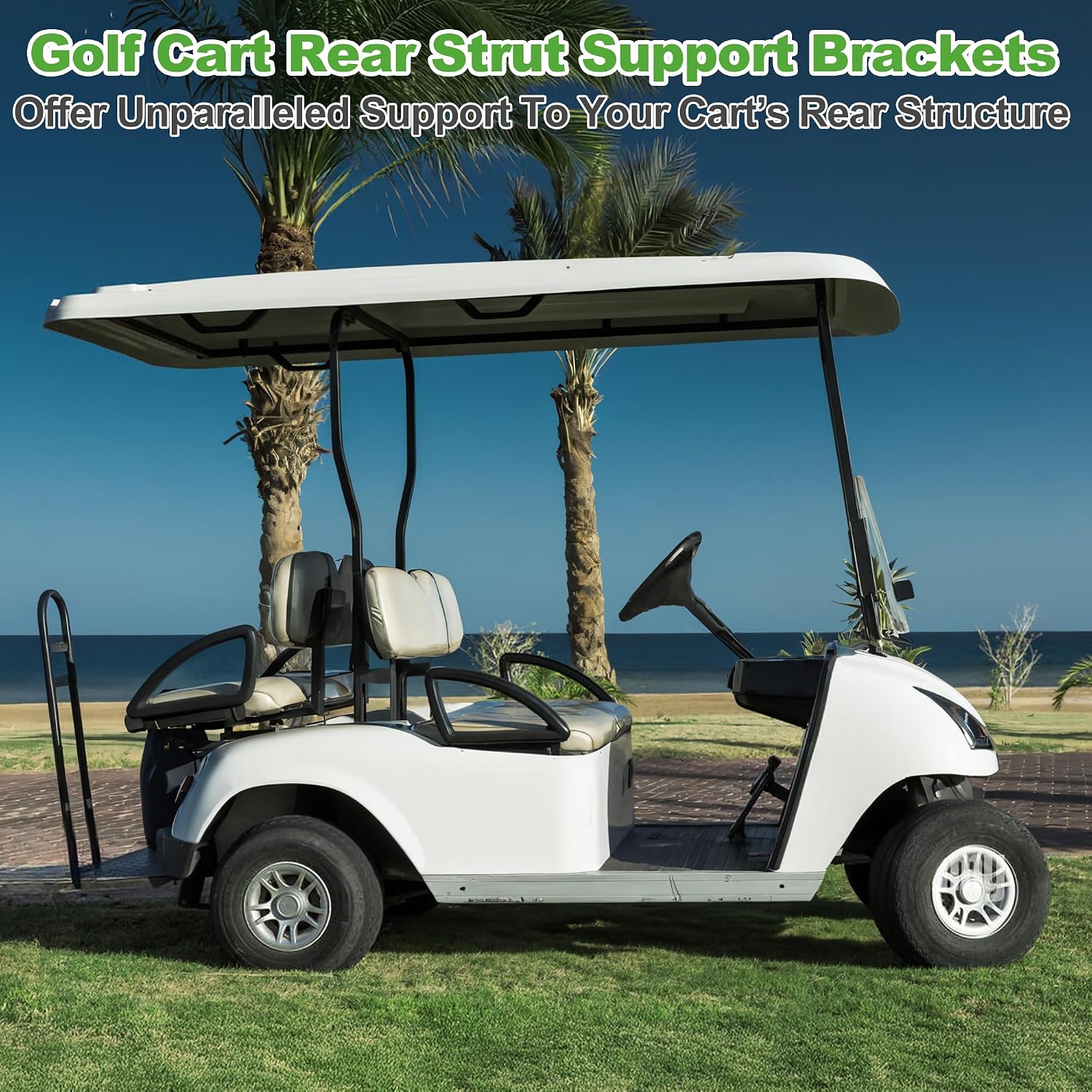 Heavy Duty Golf Cart Rear Strut Support Brackets