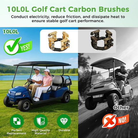 10L0L Golf Cart Motor Brush Holder with Springs