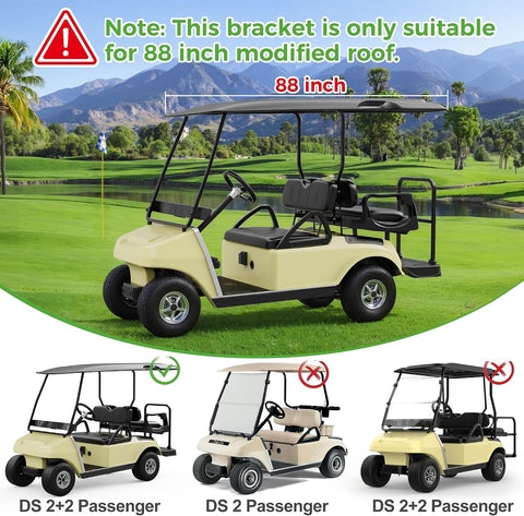 Club Car DS Rear Strut Support Brackets